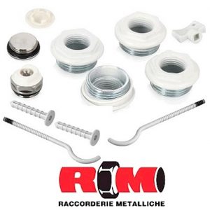 Комплектующие для радиаторов RM (Raccorderie Metalliche)